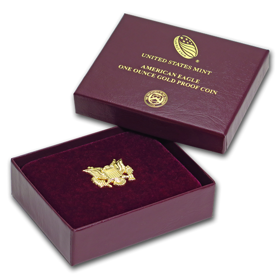 OGP Box & COA - 2019 1 oz Proof Gold American Eagle OGP Box & COA - 2019 1 oz Proof Gold American Eagle